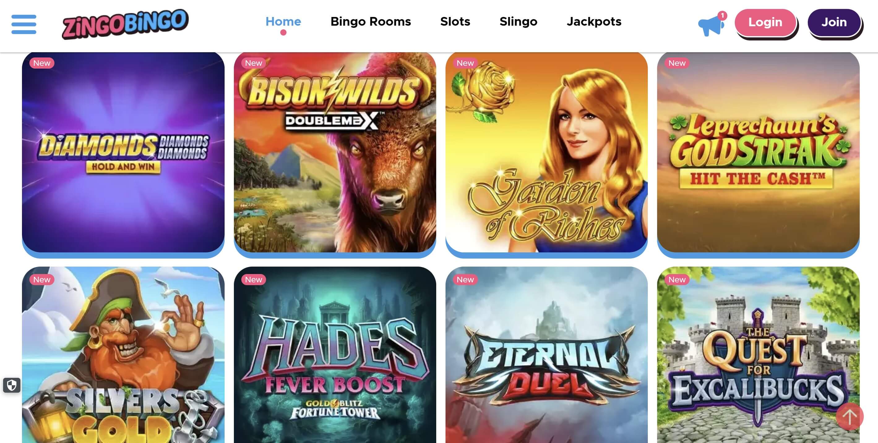 zingo bingo slots