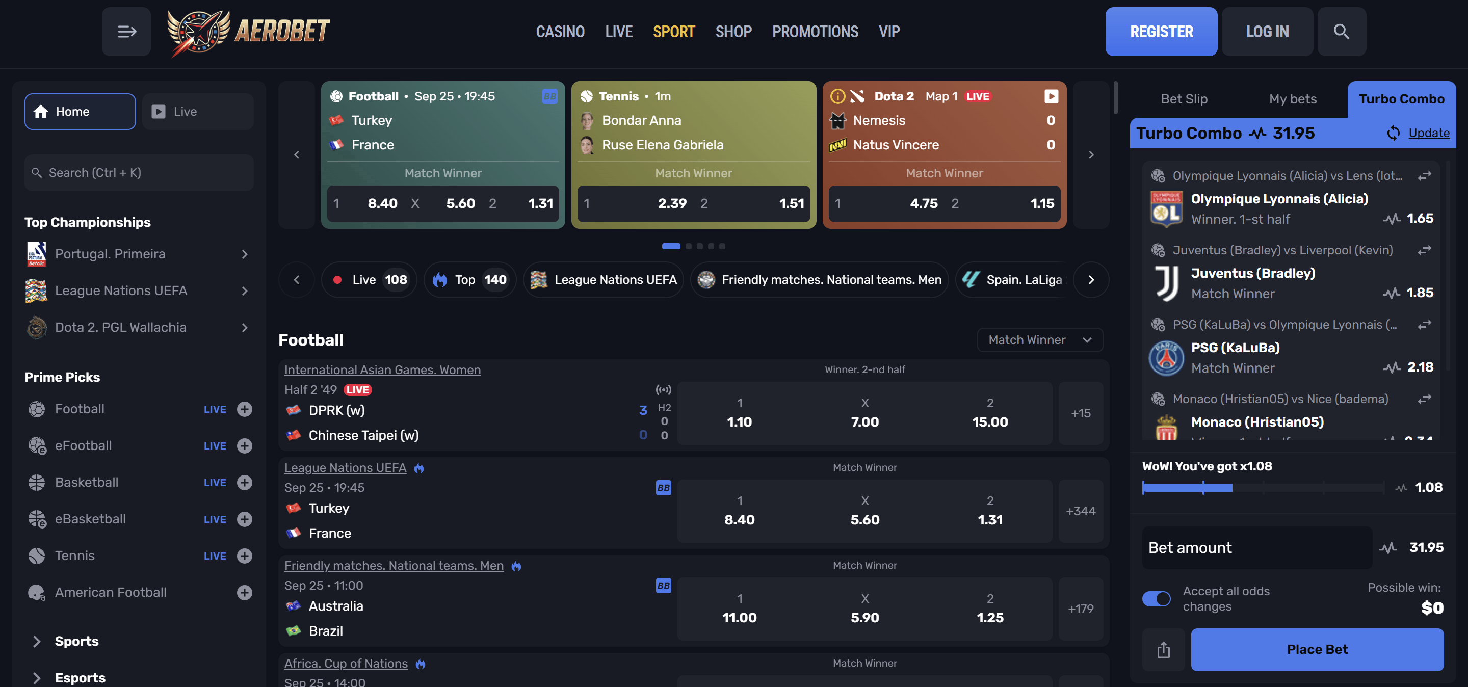 aerobet sports betting