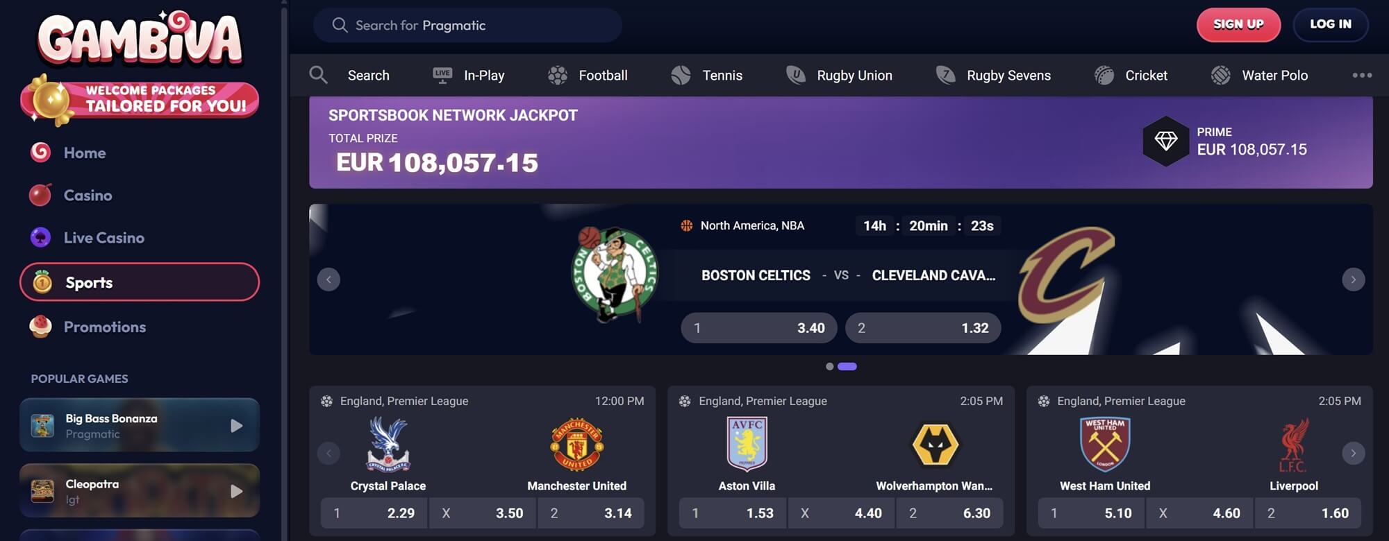 gambiva casino sportsbetting