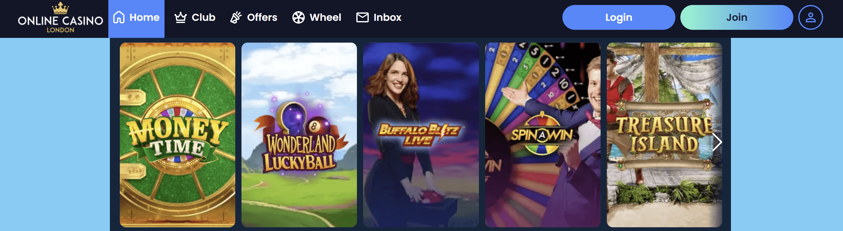 live casino games shows online casino london