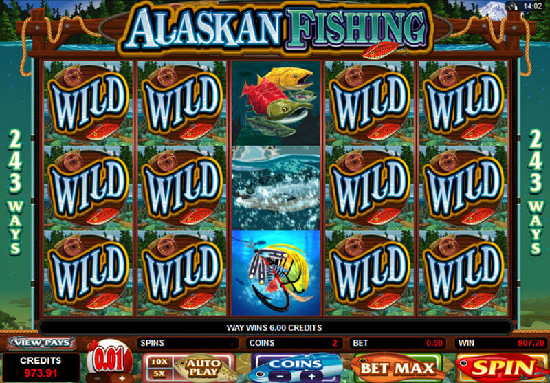 alaskan fishing slot review microgaming casino sites